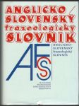 Anglicko slovenský frazeologický slovník - náhled