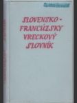 Slovensko-francúzsky vreckový slovník (malý formát) - náhled