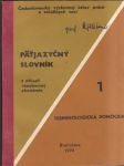 Päťjazyčný slovník z oblasti všeobecnej ekonómie - náhled