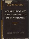 Agrarwirtschaft und agrarpolitik im Kapitalismus (veľký formát) - náhled