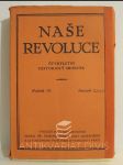 Naše revoluce - Čtvrtletní historický sborník, ročník IX., svazek 1, 2, 3-4 - náhled