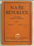 Naše revoluce - Čtvrtletní historický sborník, ročník VI., svazek 1.-2., 4. - náhled