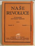 Naše revoluce - Čtvrtletní historický sborník, ročník XI., svazek 1, 2, 3-4 - náhled