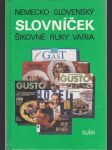 Nemecko - slovenský slovníček  Šikovné ruky varia - náhled