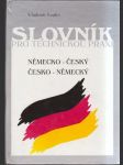 Slovník pro technickou praxi Německo-český - náhled