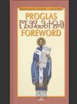 Proglas Foreword - náhled