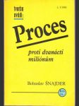 Proces proti dvanácti miliónům - náhled