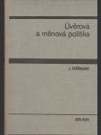 Úvěrová a měnová politika (väčší formát) - náhled