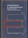 Ekonomika a organizácia pre učebné odbory SOU - náhled