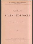 Státní rozpočet - náhled