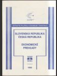 Slovenská republika Česká republika ekonomické prehľady - náhled