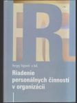 Riadenie personálnych činností - náhled