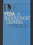 Věda budoucnost člověka - náhled