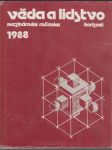 Věda a lidstvo 1988 (veľký formát) - náhled