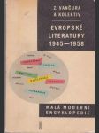 Evropské literatury 1945-1958 - náhled