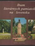 Album literárnych pamiatok na Slovensku (veľký formát) - náhled