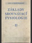 Základy srovnávací fysiologie II. (väčší formát) - náhled