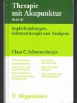 Therapie mit Akupunktur Band III Kopferkrankungen,... - náhled