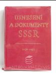 Usnesení a dokumenty SSSR 1956-1957 - náhled