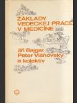 Základy vedeckej práce v medicíne - náhled