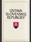 Ústava Slovenskej Republiky - náhled