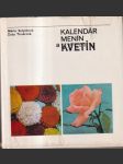 Kalendár menín a kvetín - náhled