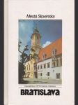 Mestá Slovenska - Bratislava (malý formát) - náhled