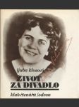 Život za divadlo - Marie Húbnerová - náhled