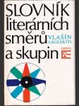 Slovník literárních směrů a skupin (veľký formát) - náhled