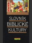 Slovník Biblické kultury - náhled