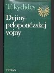 Dejiny Peloponézskej vojny - náhled