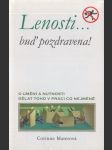 Lenosti... buď pozdravena! - náhled