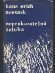 Neprokazatelná žaloba - náhled