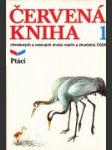 Červená kniha ohrožených a vzácných druhů rostlin a živočíchů ČSSR - náhled