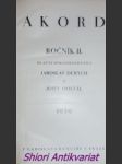 Akord - ročník ii. - náhled