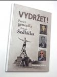 Vydržet! paměti generála tomáše sedláčka - náhled