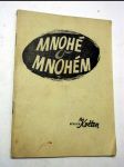 Mnohé o mnohém atelier květen - náhled