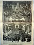 Oceloryt paříž 1889 centrální dům paláce průmyslu - náhled