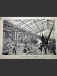 Oceloryt paříž 1889 la galerie des machines - náhled