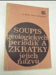 Soupis geologických periodik a jejich názvů - náhled