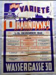 Plakát grand varieté drahňovský praha 1942 - náhled