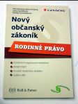 Nový občanský zákoník rodinné právo - náhled