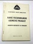 Nové technologie krmení prasat - náhled