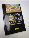 Slovník biblické kultury - náhled