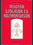 Magyar szólások és közmondások - Maďarská rčení a přísloví - náhled