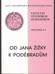 Od Jana Žižky k Poděbradům - Historica I. - náhled