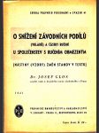 O snížení závodních podílů - (vkladů) a částky ručení u společenstev s ručením omezeným - náhled