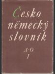 Česko německý slovník I.+II. - náhled