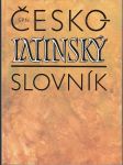 Česko - latinský slovník - náhled