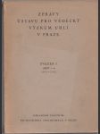 Zprávy Ústavu pro vědecký výzkum uhlí v Praze - Svazek I. (sešit 1-5) - 1931-33  - náhled